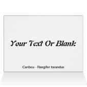 Bull Caribou (Inside Horizontal (Top))