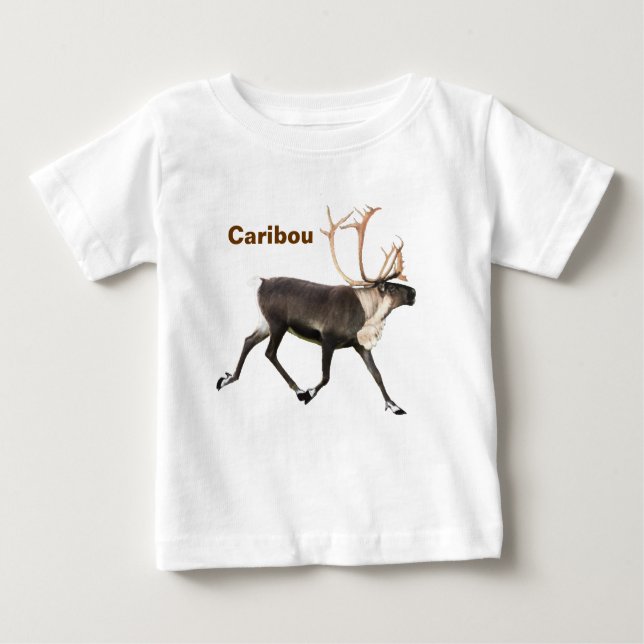 Bull Caribou Baby T-Shirt (Front)
