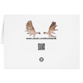 Bull Caribou Cards (Back Horizontal)