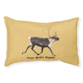 Bull Caribou Pet Bed by Bluestar48 at Zazzle