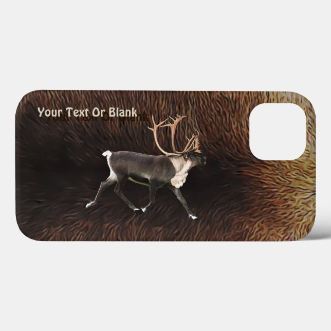 Bull Caribou (Reindeer) Case-Mate iPhone Case (Back (Horizontal))