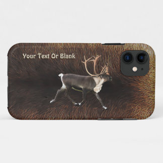 Bull Caribou (Reindeer) iPhone 11 Case