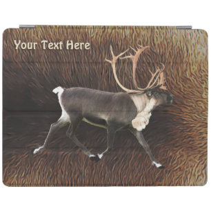Bull Caribou (Reindeer) iPad Smart Cover
