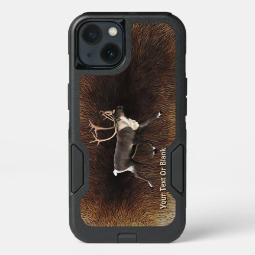 Bull Caribou Reindeer iPhone 13 Case