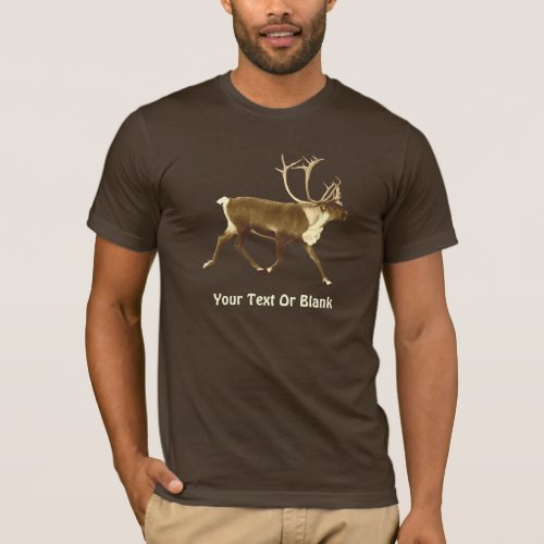 Bull Caribou _ Sepia T_Shirt