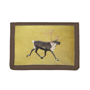 Bull Caribou Trifold Wallet