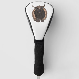 Bull Cattle Bull Golf Head Cover