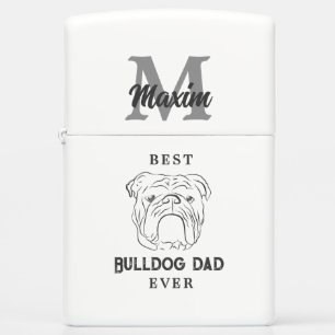 Bull Dog Dad Zippo Lighter