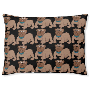 BULL DOG FUNNY BIG BED