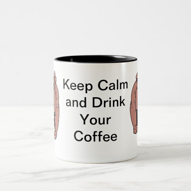 Bull Dog Mug (Center)