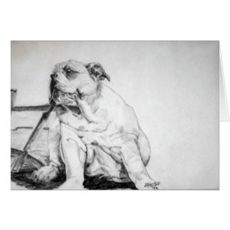 Bull Dog Puppy Cards
