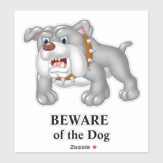 Bull Dog Sticker (Sheet)