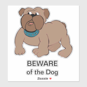 Bull Dog Sticker