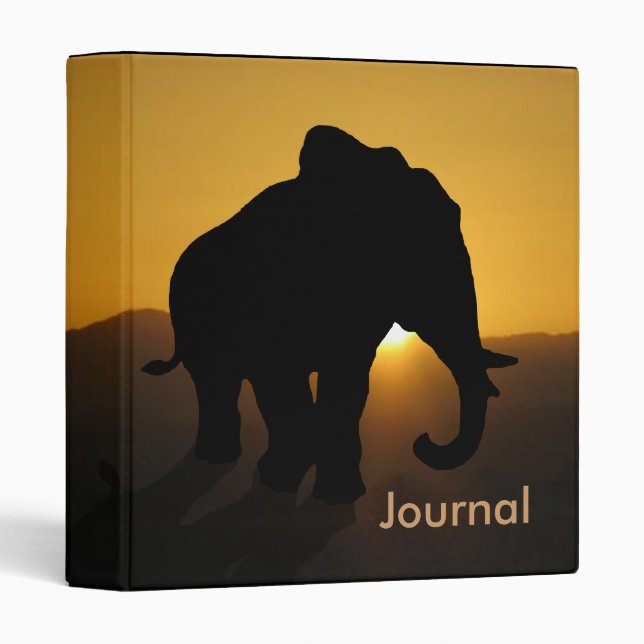 Bull elephant Binder (Front/Spine)
