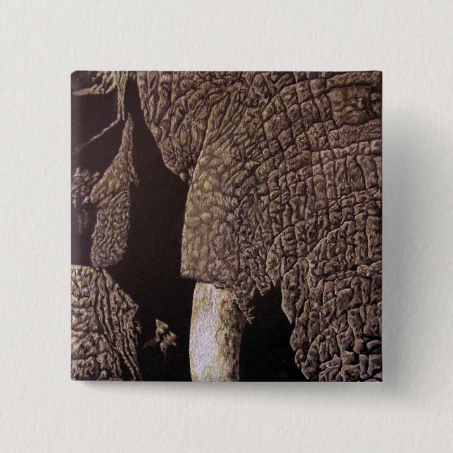 Bull Elephant Button (Front)