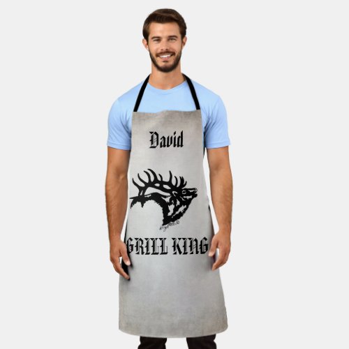 Bull Elk Apron