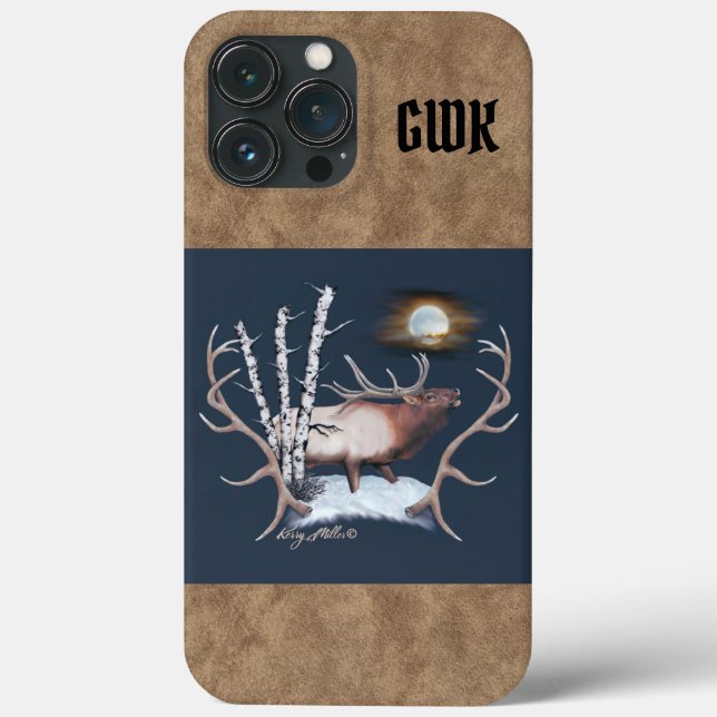 Bull Elk Case-Mate iPhone Case (Back)