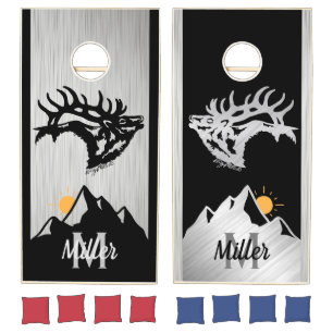 Bull Elk Cornhole Set