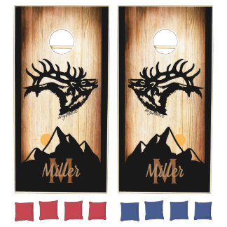 Bull Elk Cornhole Set