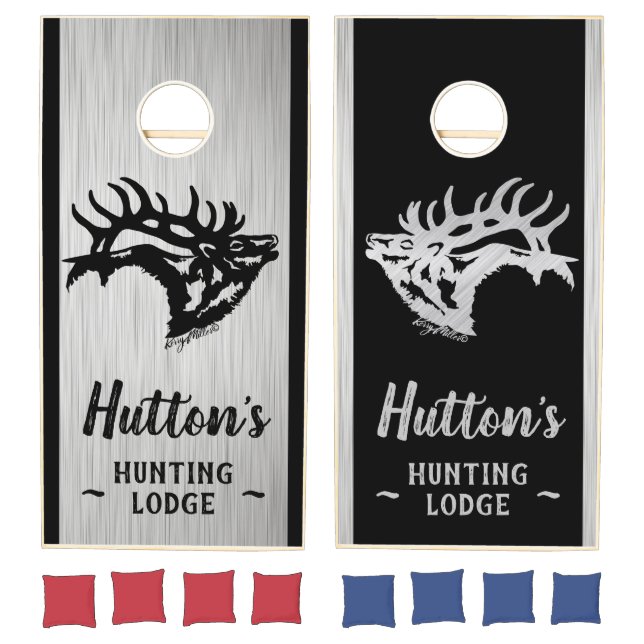 Bull Elk Cornhole Set (Set)