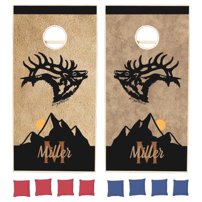 Bull Elk Cornhole Set (Set)