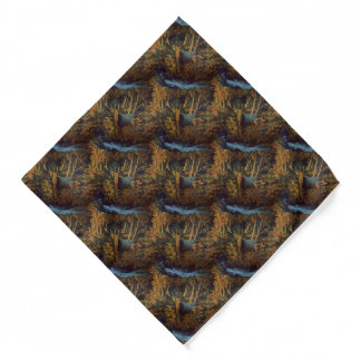 Bull Elk in Autumn Forest Bandana