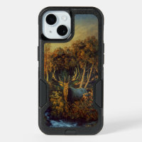 Bull Elk in Autumn iPhone 15 Case
