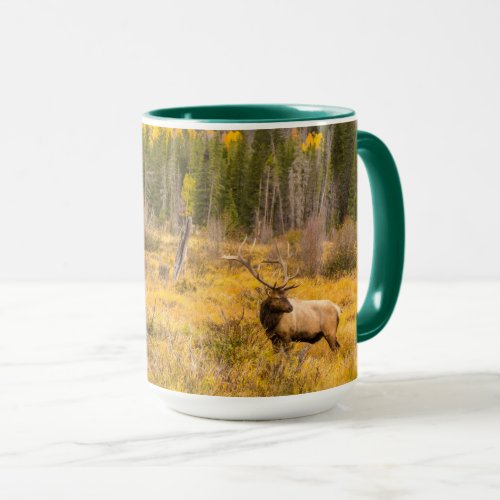 Bull Elk  Rocky Mountain National Park Colorado Mug