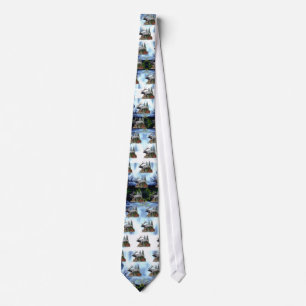 Bull elk tie