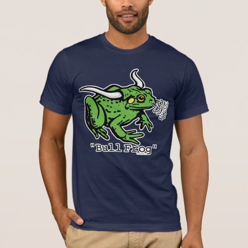 Bull Frog Bullfrog by Mudge Studios T_Shirt