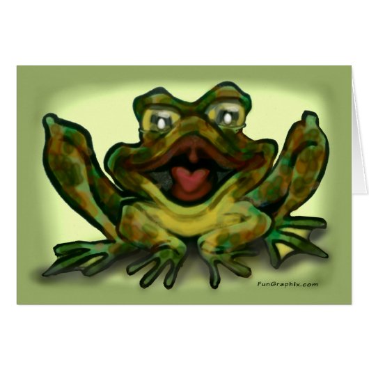 Bull Frog Cards (Front Horizontal)