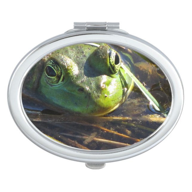 Bull Frog Compact Mirror (Front)