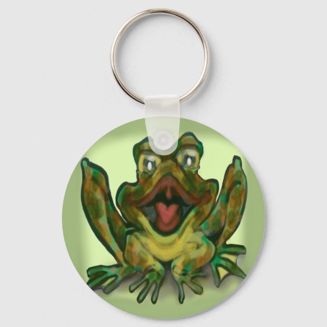 Bull Frog Keychain (Front)