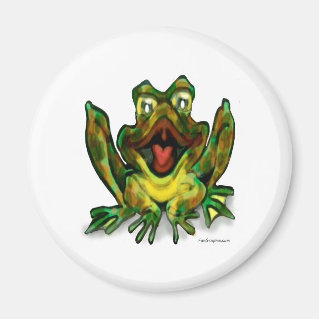 Bull Frog Magnet (Front)