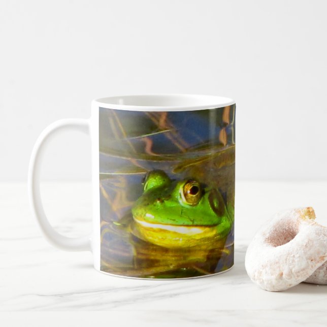 Bull Frog Mug (With Donut)
