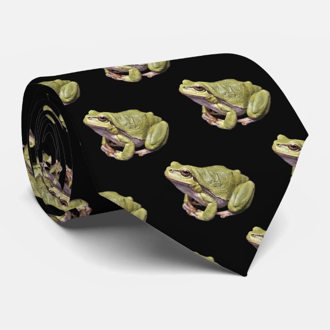 Bull Frog Neck Tie (Rolled)