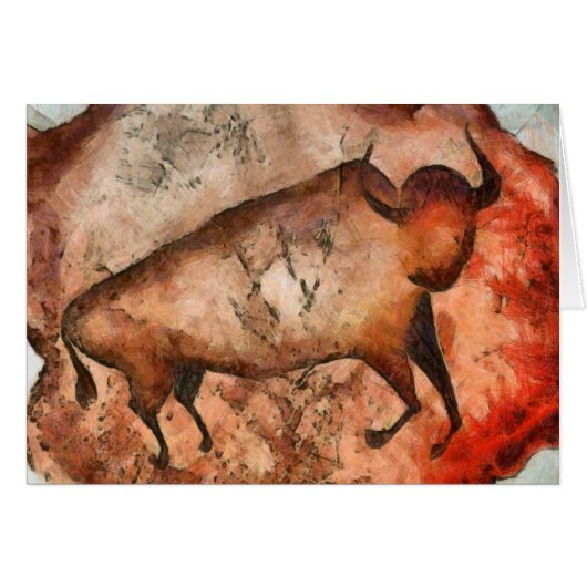Bull from Altamira Cards (Front Horizontal)