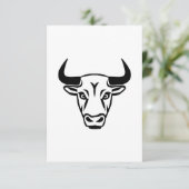 Bull head horns (Standing Front)