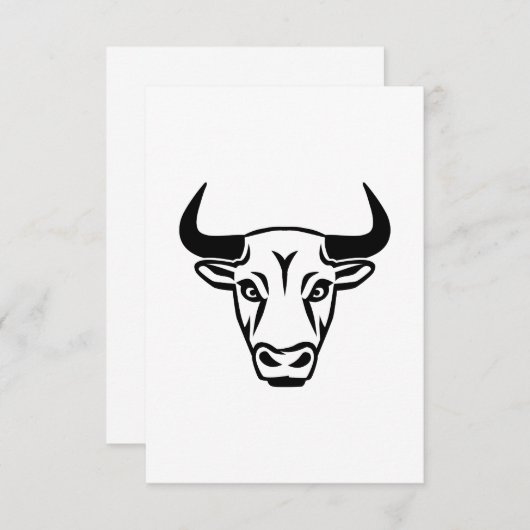 Bull head horns (Front/Back)