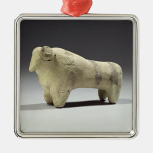 Bull in the Ubaid style, c.4000-3500 BC (terracott Metal Ornament