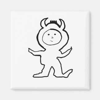 Bull Jammies by Cussdum Designs Magnet