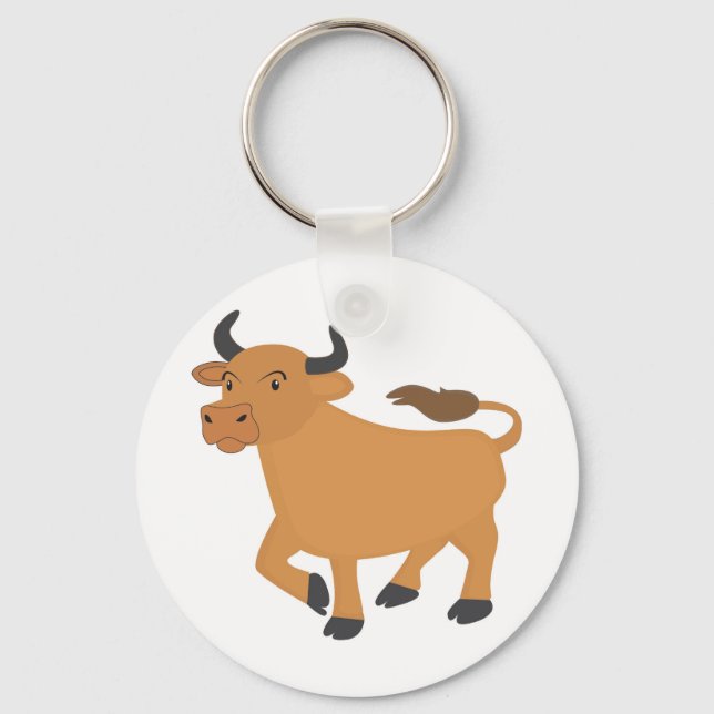 Bull Keychain (Front)
