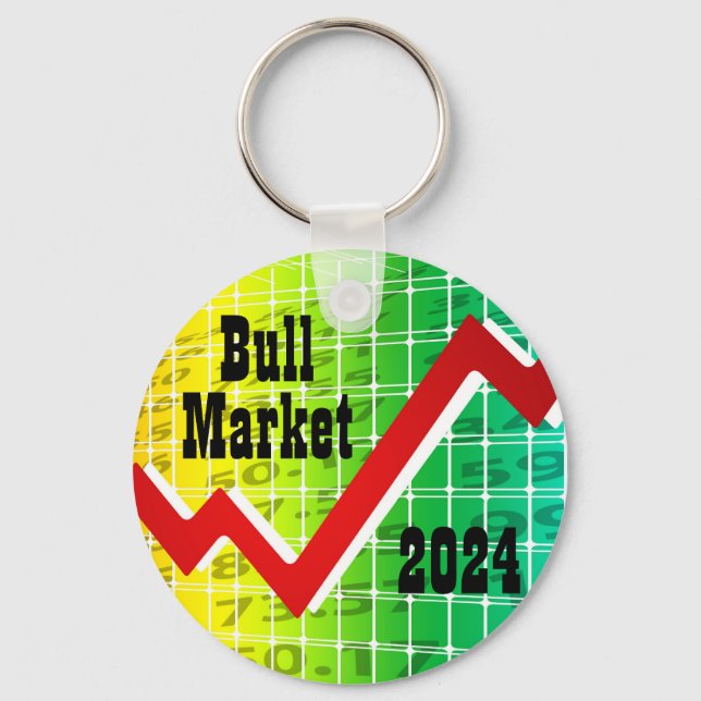 Bull Market 2024 Keychain (Front)