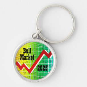 Bull Market 2025 Keychain