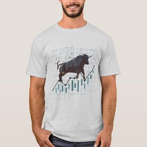 Bull Market Chart T_Shirt