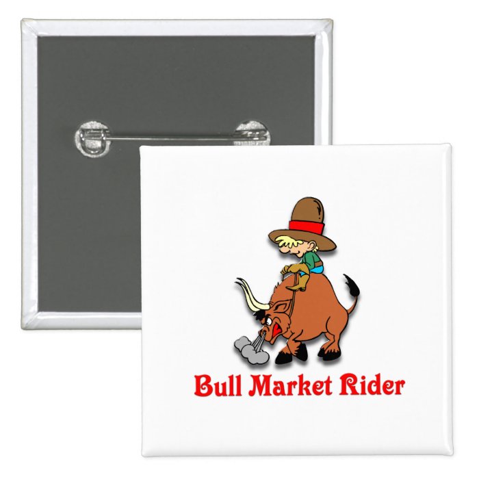Bull Market Rider Pins