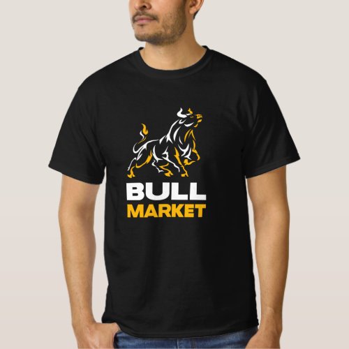 Bull Market Stock Trader Wallstreet Investor T_Shirt