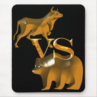 Bull Market Vs Bear Market Mouse Pad