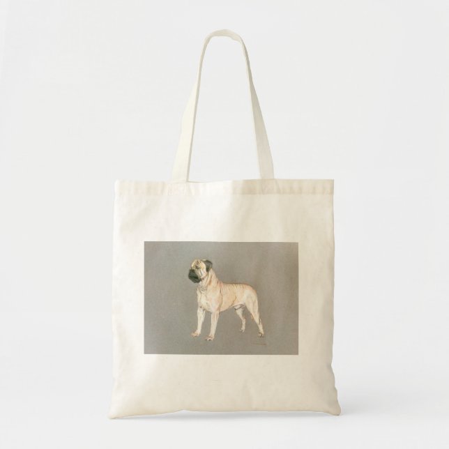 Bull Mastif Tote Bag (Front)