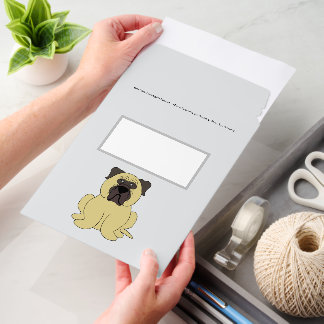 Bull Mastiff Dog Design Any Colour Background Envelope Mailers